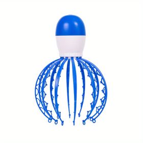 1pc Rechargeable Octopus Scalp Massager for Stress Relief and Kneading - Electric Vibrating Scalp Massager for Deep Tissue Relaxation