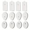 12pcs Reusable Self-Adhesive Electrode Pads - For Muscle Stimulator & EMS Massager - Replacement Massage Pads