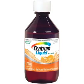 Centrum Liquid Multivitamin Supplement for Adults;  Citrus Flavor;  8 Oz