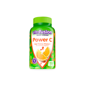Vitafusion Power C Vitamin C Gummies for Immune Support;  Orange Flavored;  150 Count