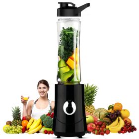 5 Core Smoothie Blender Personal Blender for Shakes and Smoothies 300W Powerful Food Processor with 20oz Portable Sports Bottle Single Blend Easy To C