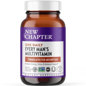 New Chapter Every Man's One Daily, Multivitamins for Men, 30 Ct