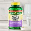 Spring Valley Niacin Supplement;  500 mg;  240 Count