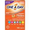 One A Day Women's Petites Multivitamins Tablets for Women;  160 Count