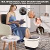 Foot Spa Bath Massager with Heat Vibration and Tempreture and Time Setting