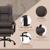 Vinsetto High Back Vibration Massage Office Chair with 6 Points, Hight Adjustable Computer Desk Chair, Reclining Office Chair with Retractable Footres