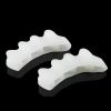 2 Toe Separators Straightener Toes Spacer Bunion Corrector Feet Foot Pain Relief