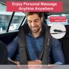 Electric Neck And Back Massager with Infrared Light Heating 3 Intensity Levels Deep Kneading 3D Shiatsu Massage Pillow For Back Arms Thighs Pain Relie