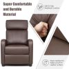 Recliner Sofa Wingback Chair with Massage Function