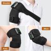 Relieve Knee, Shoulder & Elbow Pain with this Cordless Heated Knee Brace Shoulder Wrap - 3 Adjustable Temperatures & Vibration Massage - Perfect Gift