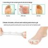 2 Toe Separators Straightener Toes Spacer Bunion Corrector Feet Foot Pain Relief