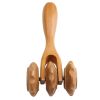Natural Wooden Hand Massager Roller for Soothing Relief and Relaxation