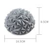 Polygonal Design Massage Ball Balancing Pods Half Round Yoga Balance Massager Ball for Children and Adults Fitness Exercise Gym Pods
