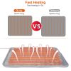 Electric Foot Warmer Heater Fast Heating Pad Cushion Mat Machine Washable
