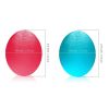 Set of 3 Egg Gripper Finger Resistance Exercise Squeezer Hand Therapy Ball Squishy Hand Grip Strength Trainer Stress Ball for Adults and Kids