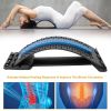 Back Massage Stretching Device Multi-Level Lumbar Spinal Support Stretcher Herniated Disc Upper Lower Back Pain Relief