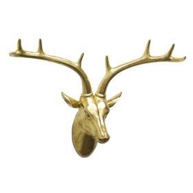 ""Benzara 35591 resin deer wall decor