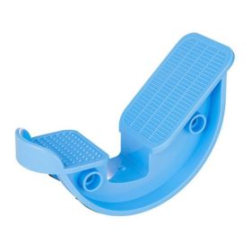 1pc Foot Stretcher Rocker; Calf Ankle Stretch Board For Achilles Tendinitis Muscle Stretch Yoga Fitness Sport Massage Auxiliary Board (Color: Blue)