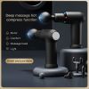 1pc Mini Electric Heat Muscle Mask Gun Back Soothing Sore Neck Cervical Massage Hammer Muscle Relaxing Pin Multifunctional Fitness Decompressor