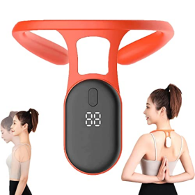 1/2pcs Mericle Ultrasonic Portable Lymphatic Soothing Body Shaping Neck Instrument;  Portable Massager for Men and Women (Color: 1 pcs-red)