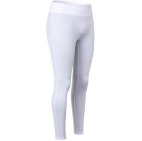 High Waist Fitness Yoga Pants (Color: White, size: M)