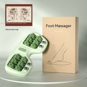 Relax and Rejuvenate with This Foot Massager Roller: Perfect Christmas Gift for Stress Relief and Plantar Fasciitis Relief! (Color: Green)