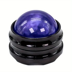 Relieve Muscle Pain & Tension Instantly - Self Massage Tool for Sore Muscles, Neck, Back, Foot & More! (Color: Purple)