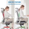 Gel Memory Foam U-shaped Seat Cushion Massage Car Office Chair for Long Sitting Coccyx Back Tailbone Pain Relief Gel Cushion Pad
