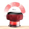 Smart Electric Cupping Massager For Pain Relief Body Relaxation Gua Sha Massage Tool New Year Gift; Red