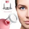 Vacuum Cupping Glass Jar Cellulite Massager For Face Acupuncture Hijama Suction Cup Reduce Puffiness Health Care Face Sucker