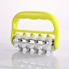 1pc Handheld Body Roller Massager, Roller Control Lifting Tools For Back, Ergonomic Handle Plastic Massager, Fascia Release And Muscle Massage Roller