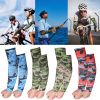 2pcs Arm Sleeves; Sports Sun UV Protection Hand Cover Cooling Warmer For Running Fishing Cycling