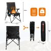 ANTARCTICA GEAR Heated Camping Chair with 12V 16000mAh Battery Pack, Heated Portable Chair, Perfect for Camping, Outdoor Sports, Picnics, and Beach Pa