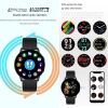 MX1 smart watch custom dial heart rate blood oxygen detection multi sport mode ring ZL02Dplus