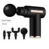 1pc Massage Gun; Deep Tissue Muscle Handheld Percussion Massager For Body; Back And Neck Pain; Ultra Compact Elegant Design; Powered By High Torque