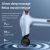 1pc Retinal Gun Deep Muscle Massage Relax Outdoor Fitness Equipment Shock Full Body Massager Electric Massage Gun