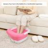 Household Foldable Foot Soaking Tub W/ Massager