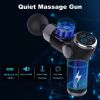 High Frequency Massage Gun Mini LCD 32 Speeds Fascia Gun Muscle Massager Relaxation Body Relax Fitness