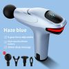 1pc Retinal Gun Deep Muscle Massage Relax Outdoor Fitness Equipment Shock Full Body Massager Electric Massage Gun